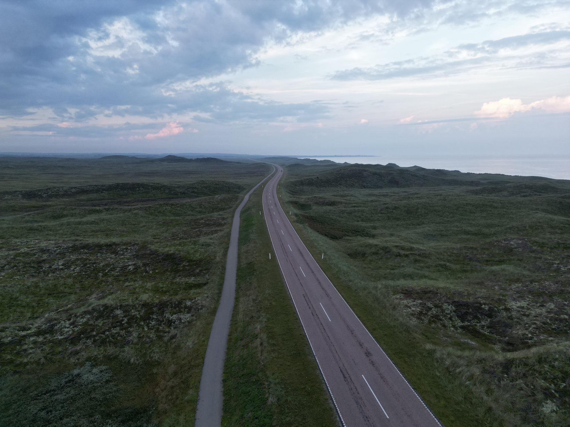 Coastal road Denmark