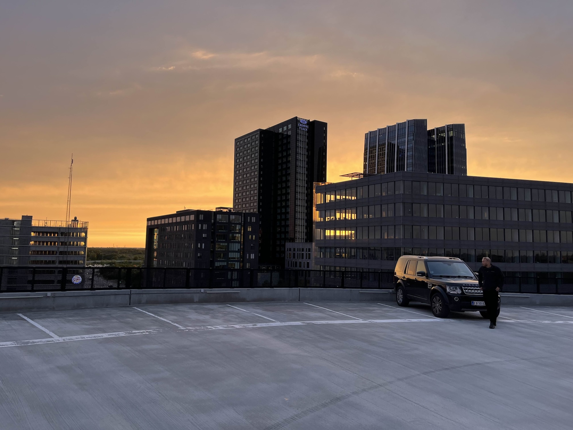 Rooftop parking Copenhagen