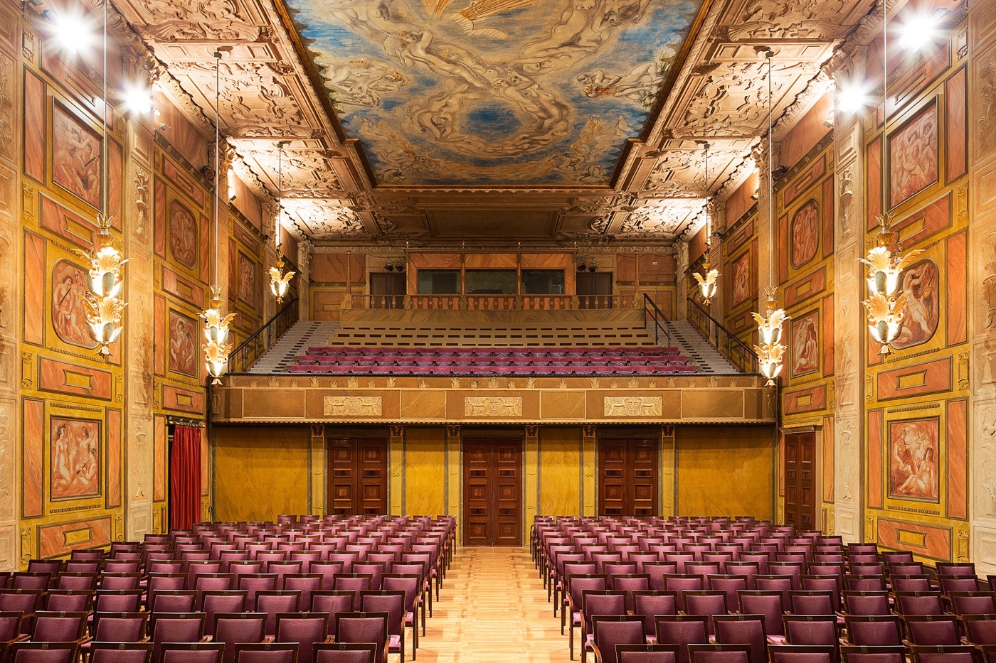 Historical concert hall Stockholm